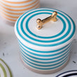 Load image into Gallery viewer, Jill Rosenwald X Polkadog Bone Jar- Marine