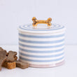 Load image into Gallery viewer, Jill Rosenwald X Polkadog Bone Jar- Morning Fog