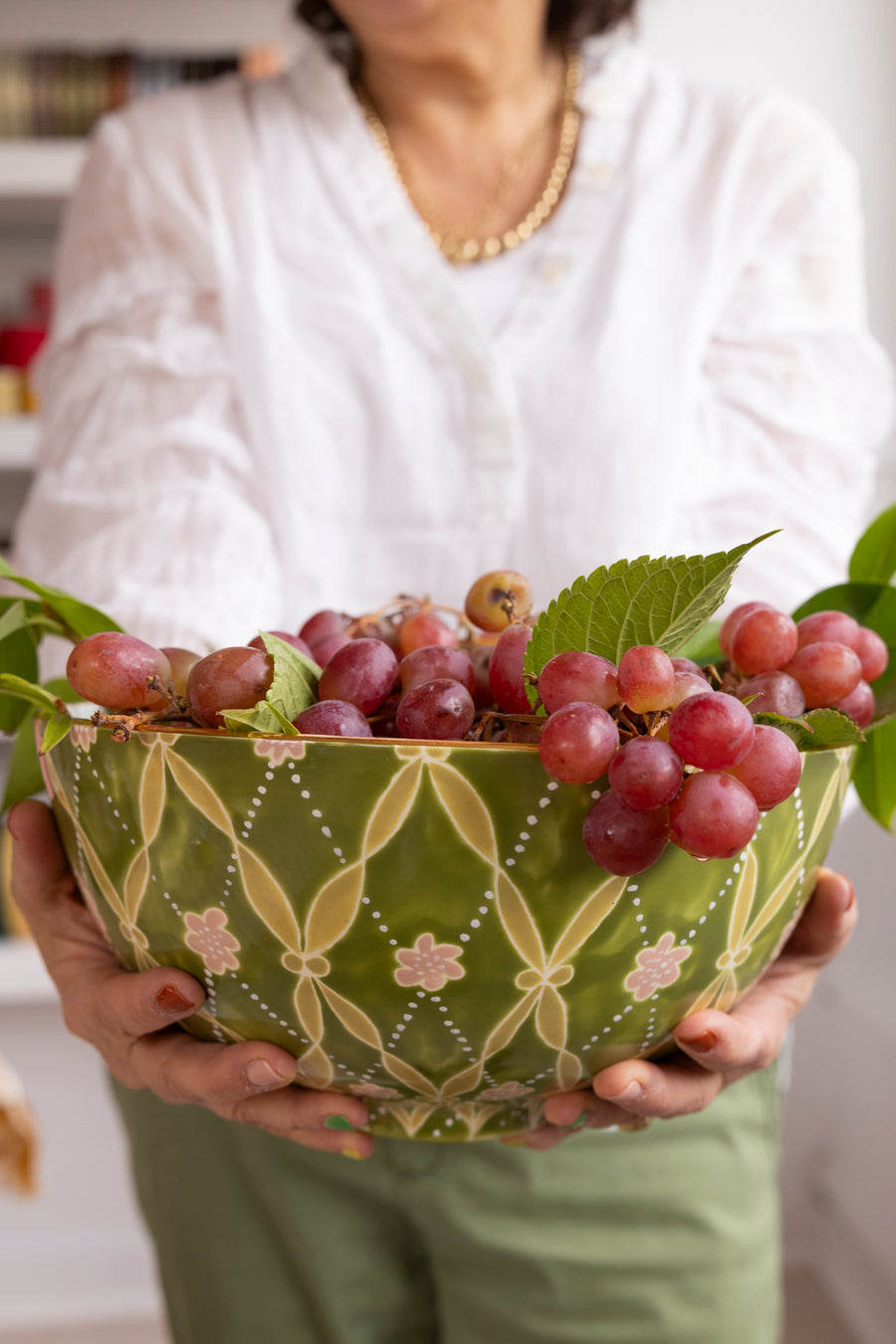 Honey Crisp- Large Mimi Bowl