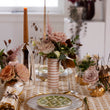 Load image into Gallery viewer, Hopsack Tablecloth with Hand Knotted Fringe- Honey
