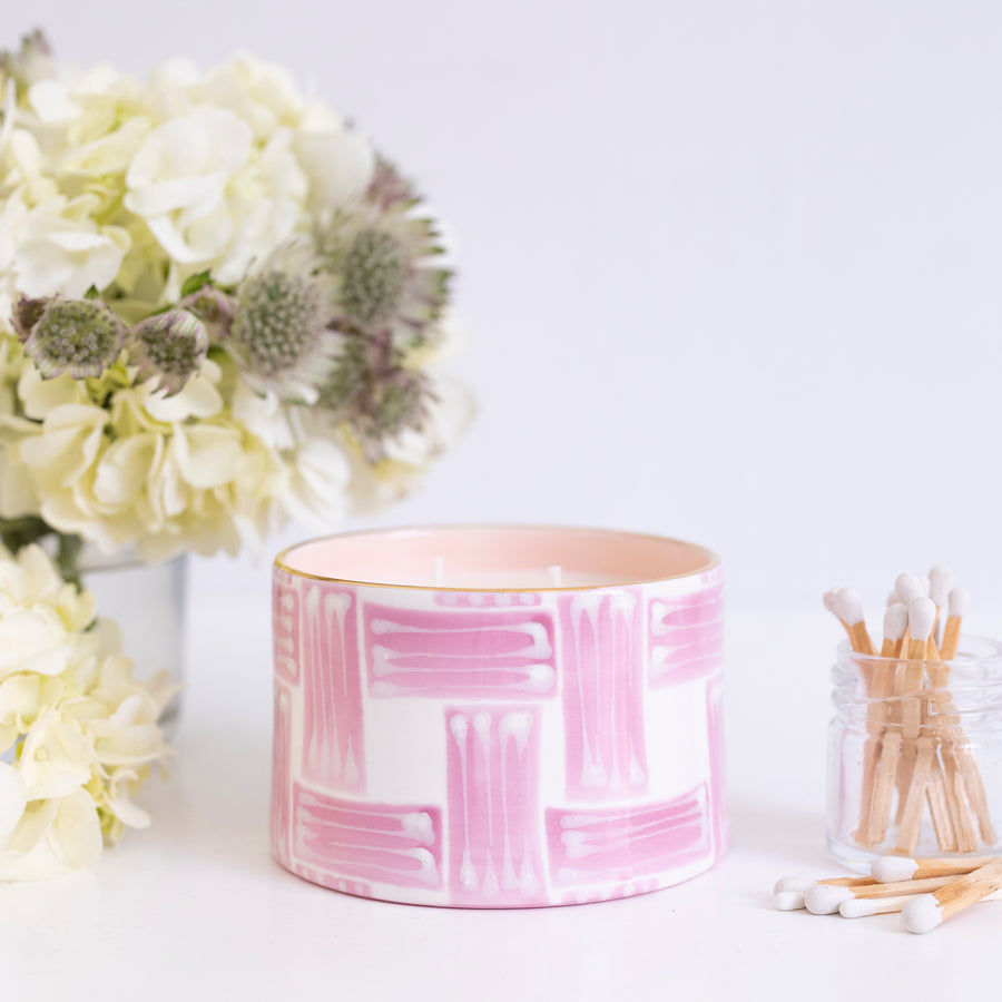 White Tea Lavender Candle in Pinkie Swear