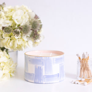 White Tea Lavender Candle in French