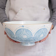 Load image into Gallery viewer, Flora Compote Bowl in Cadet
