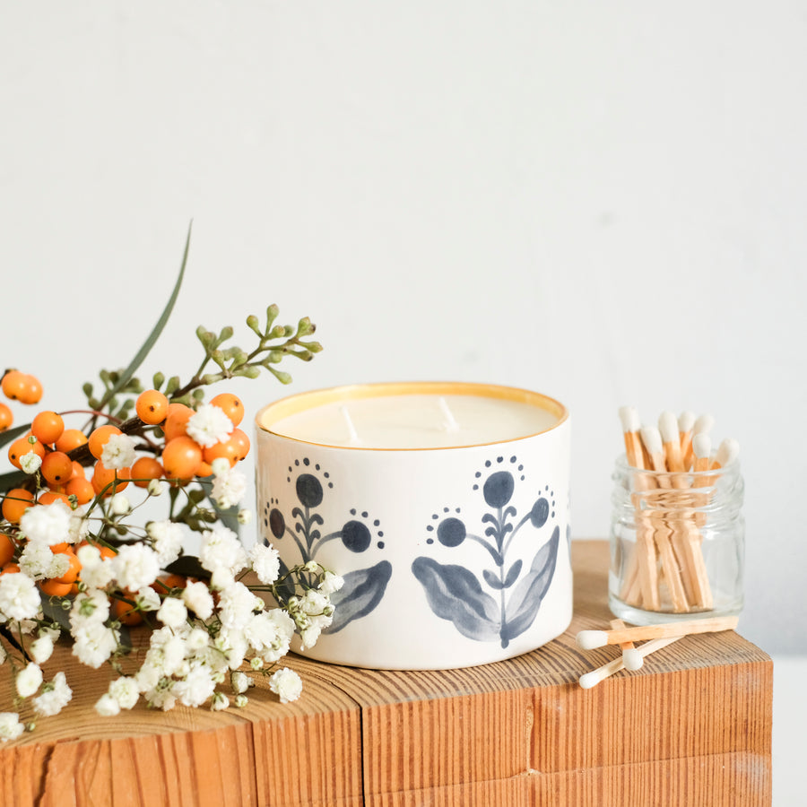 Fall Fir Candle