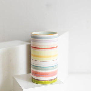 Soho Stripe #5 Skinny Cylinder Vase