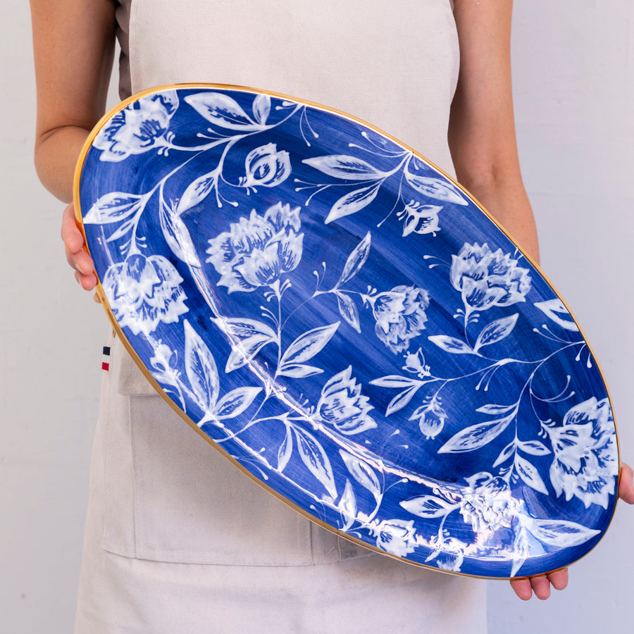 Ready to Ship- Large Oval Tray