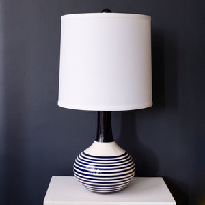 Slinky Stripe Genie Lamp in Delft