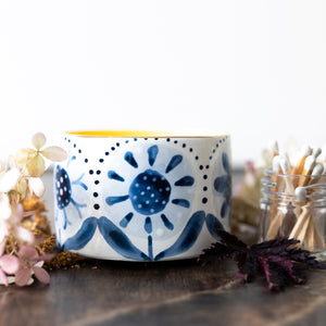 Fall Fir Candle- Prussian