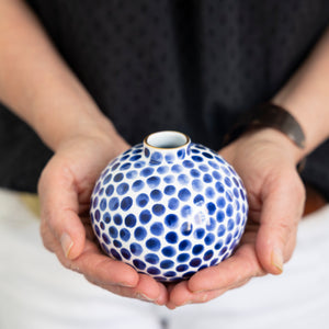 Micro Dot Bud Vase