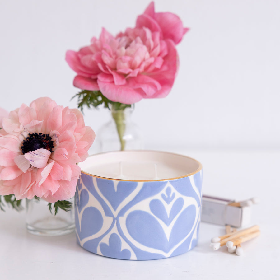Mother's Day White Tea Lavender Candle