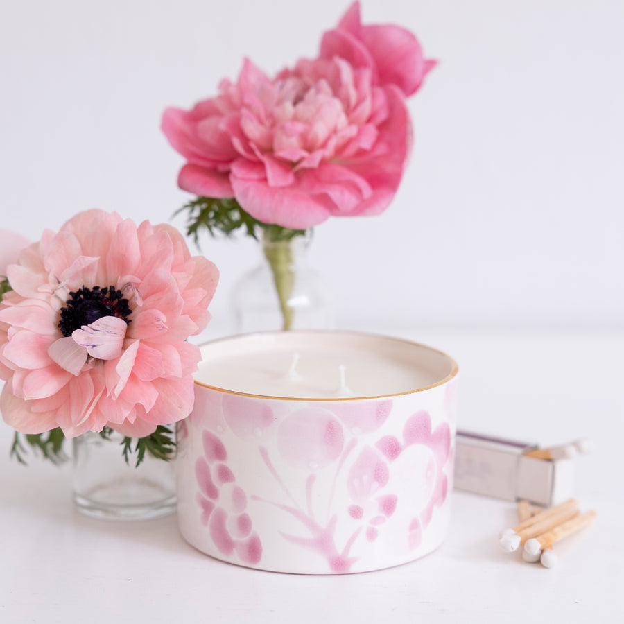 Mother's Day White Tea Lavender Candle
