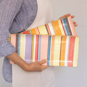 Soho Stripe Cocktail Tray
