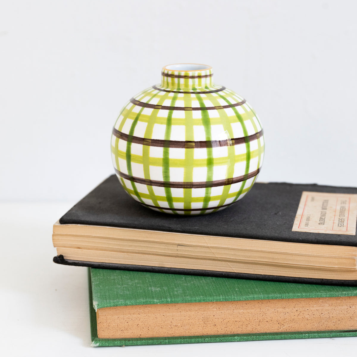 Tattersall Bud Vase – Jill Rosenwald