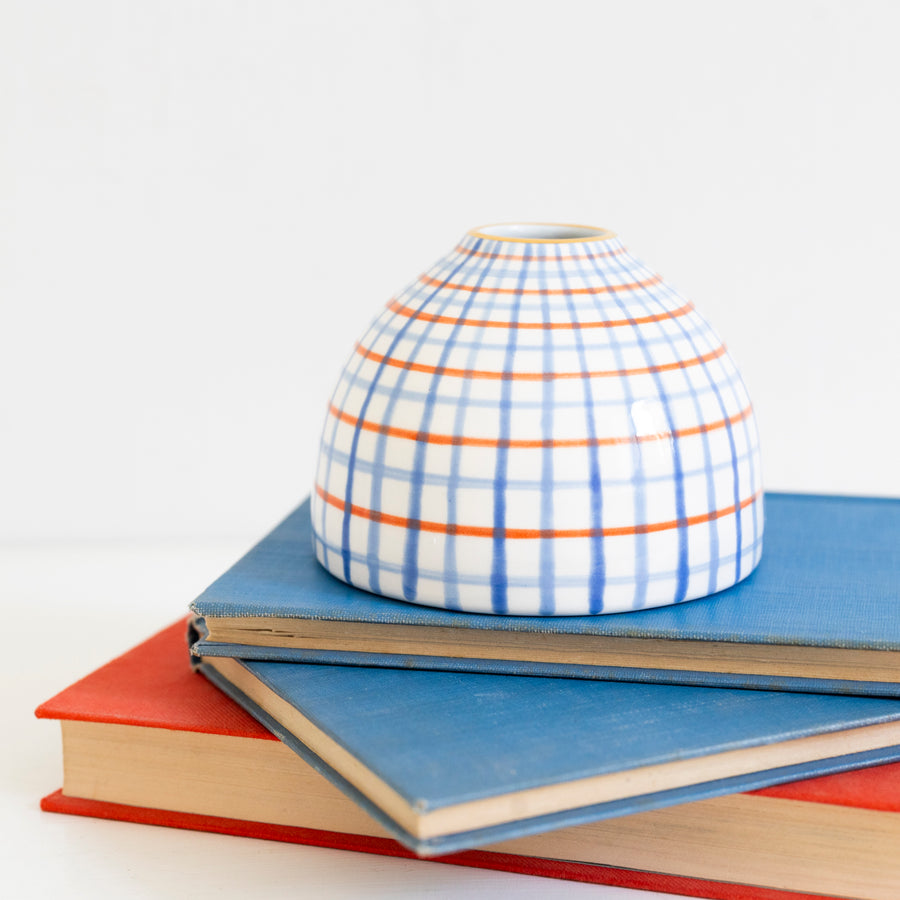 Tattersall Clutch Vase