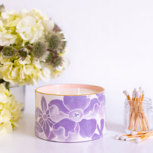 Mother's Day White Tea Lavender Candle