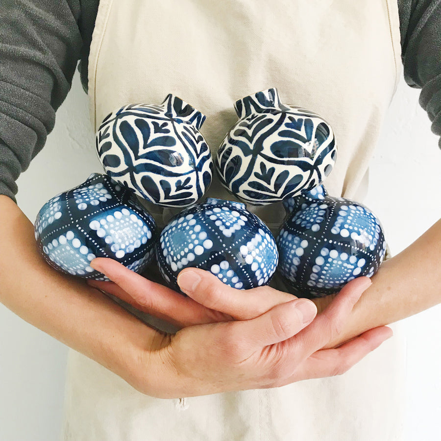 Blue Bud Vases