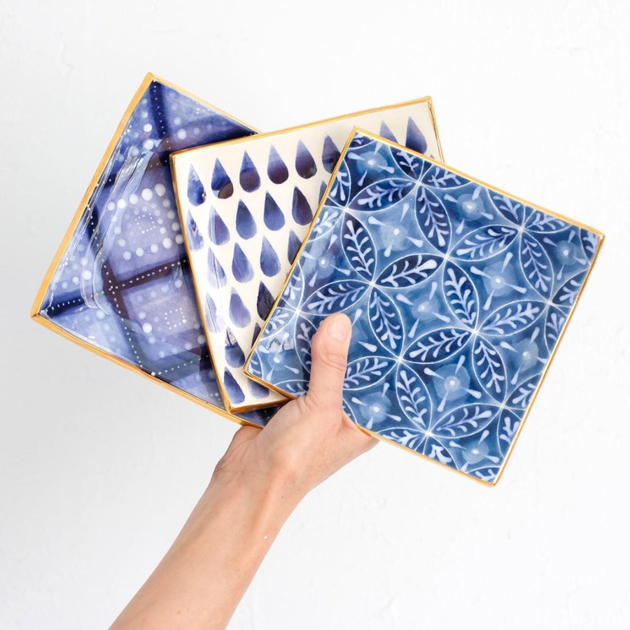 Blue App Trays