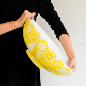 Klee Pasta Bowl in Lemon