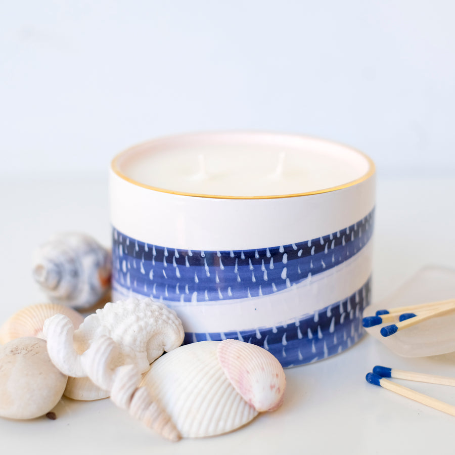 Sea Salt & Sage Candle in Gloucester Swoosh