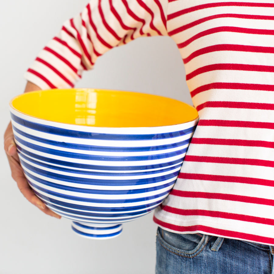 Coper Bowl in Slinky Stripe