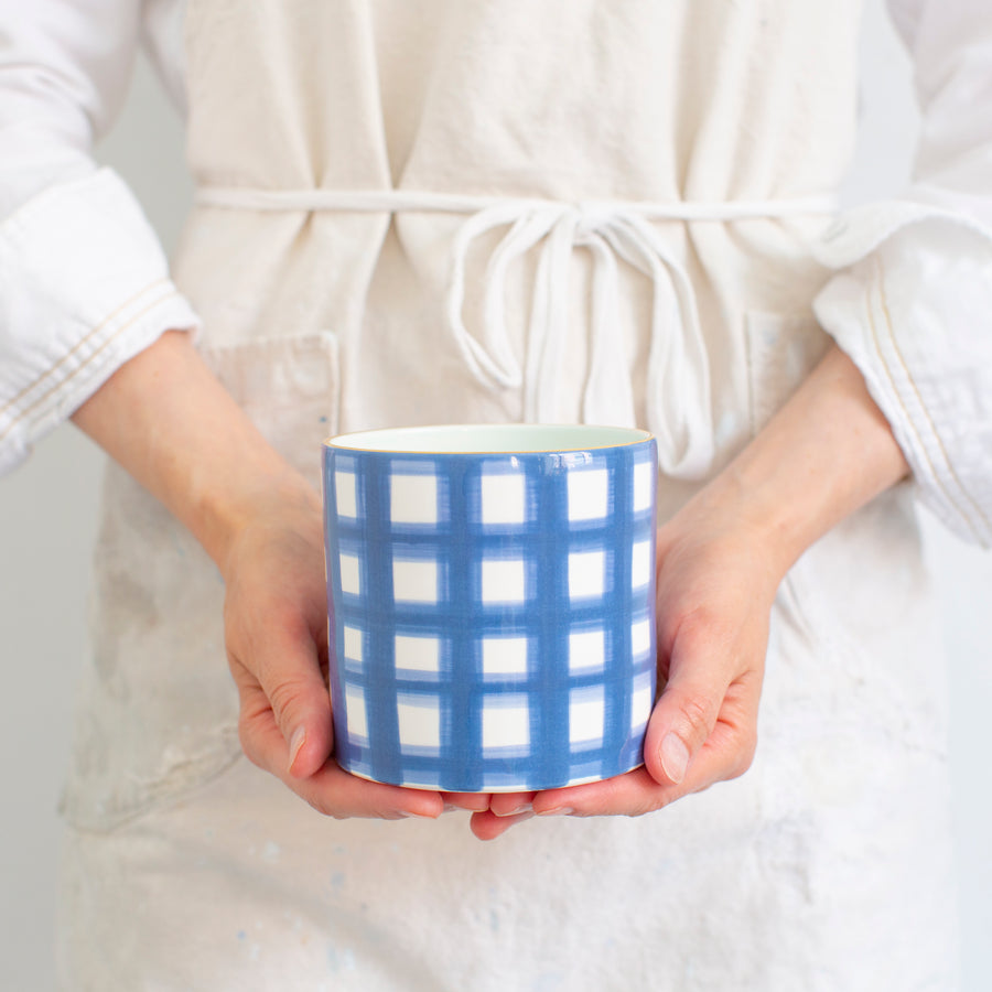 Gingham Peony