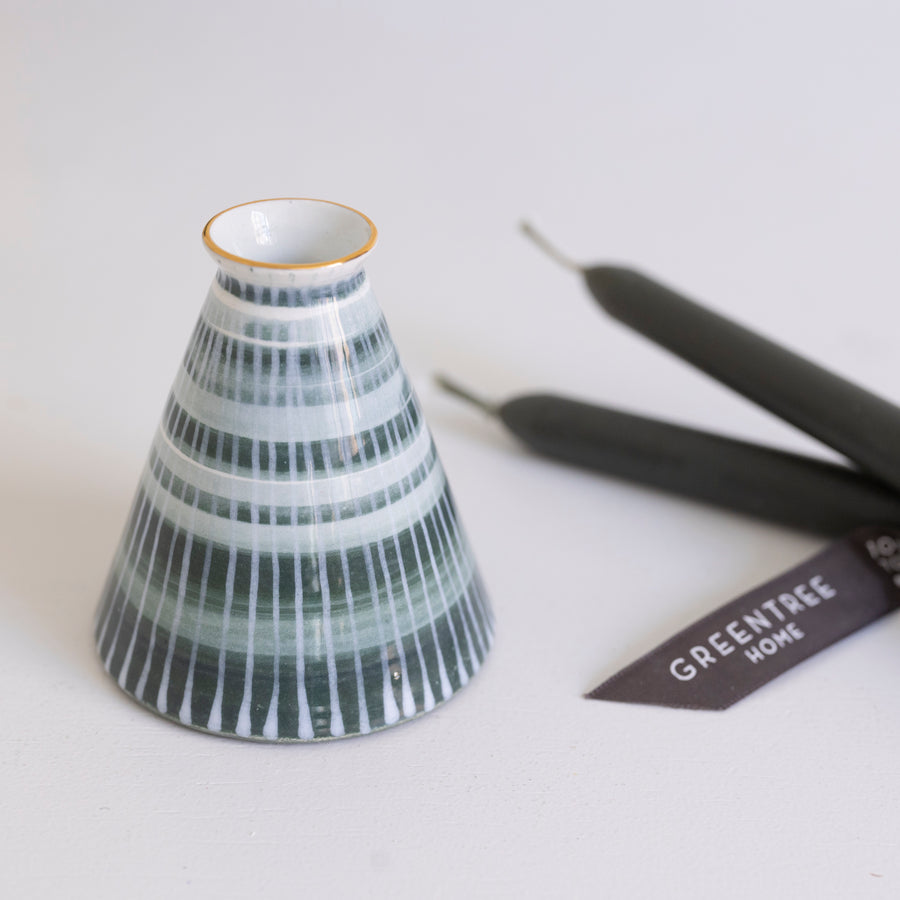 Candlestick and Tapers- Tarragon