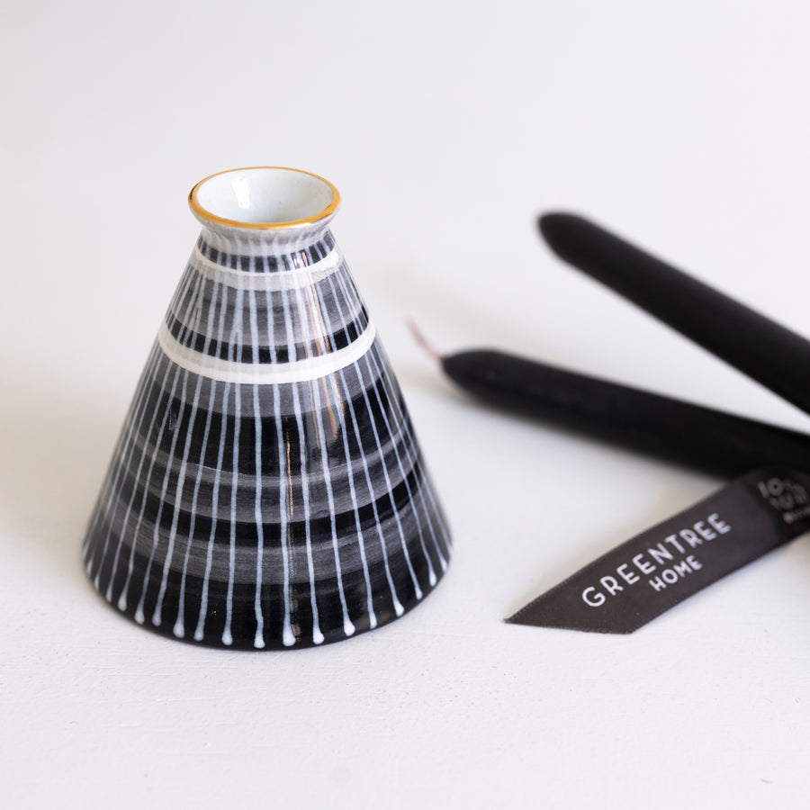 Candlestick and Tapers- Black
