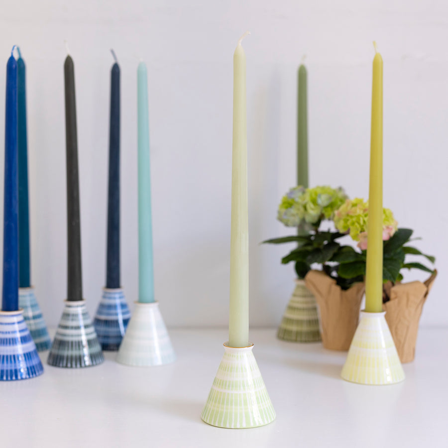 Candlestick and Tapers- Minted