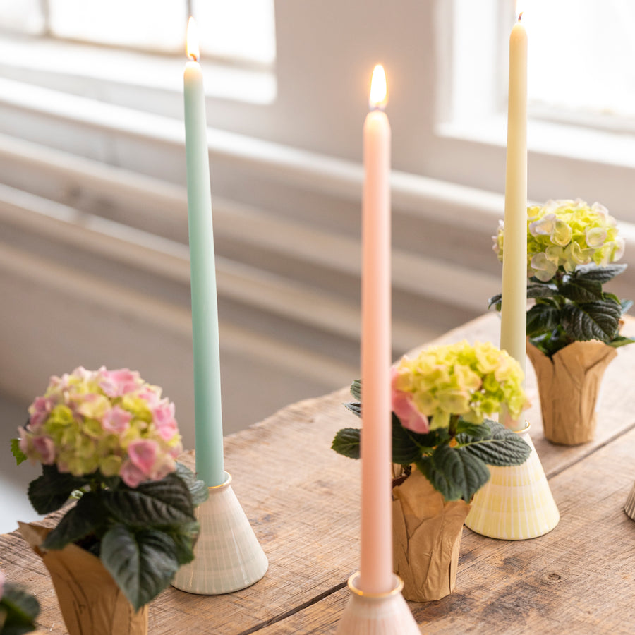 Candlestick and Tapers- Porch