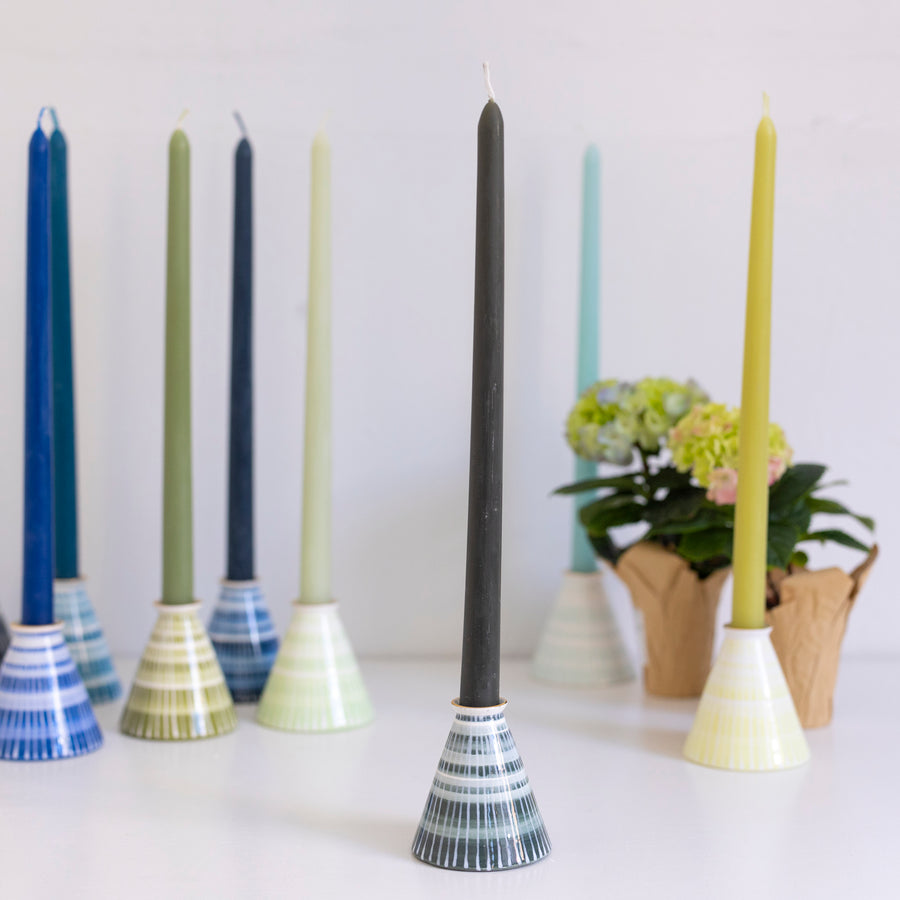 Candlestick and Tapers- Tarragon