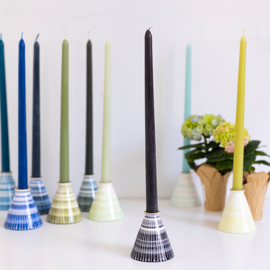 Candlestick and Tapers- Black