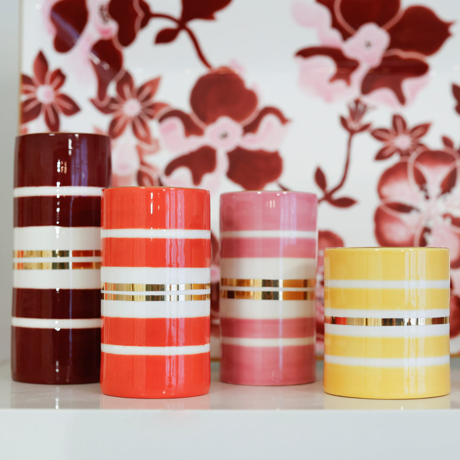 Capri Stripe Vases (Alt. Stripe Version)
