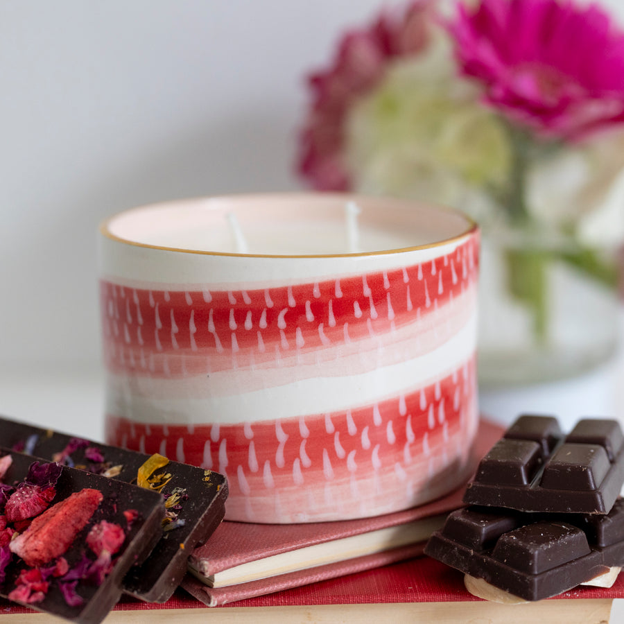 V-Day Candle in Chanel
