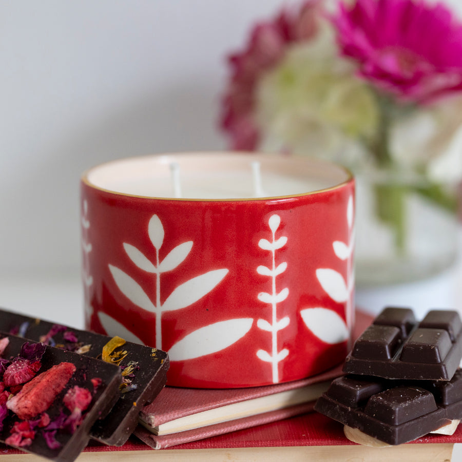 V-Day Candle in Chanel