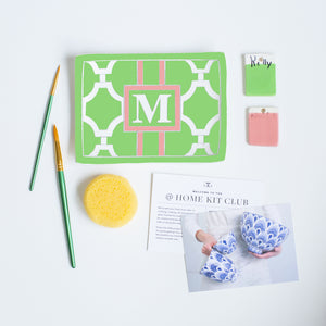 Workshop Kit: Monogram Sake Tray