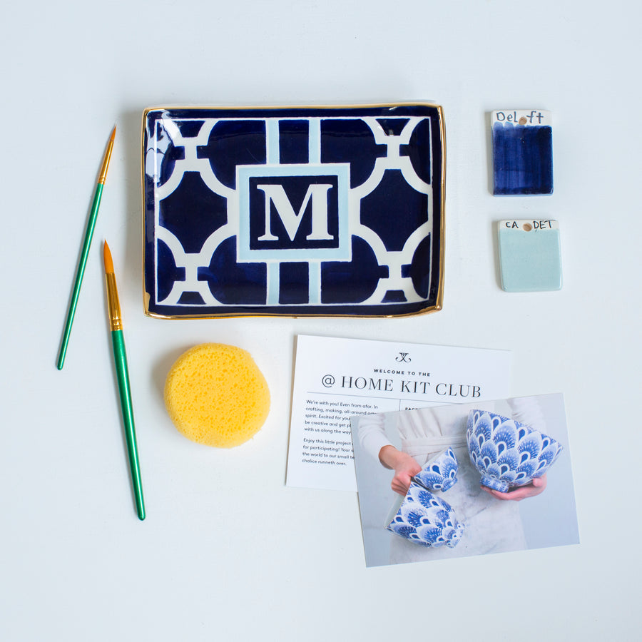 Workshop Kit: Monogram Sake Tray