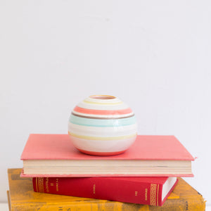 Mamma Mia Stripe Bud Vase