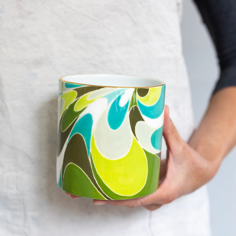 Louche Peony Vase