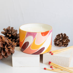 Louche Fireside Embers Double Wick Candle