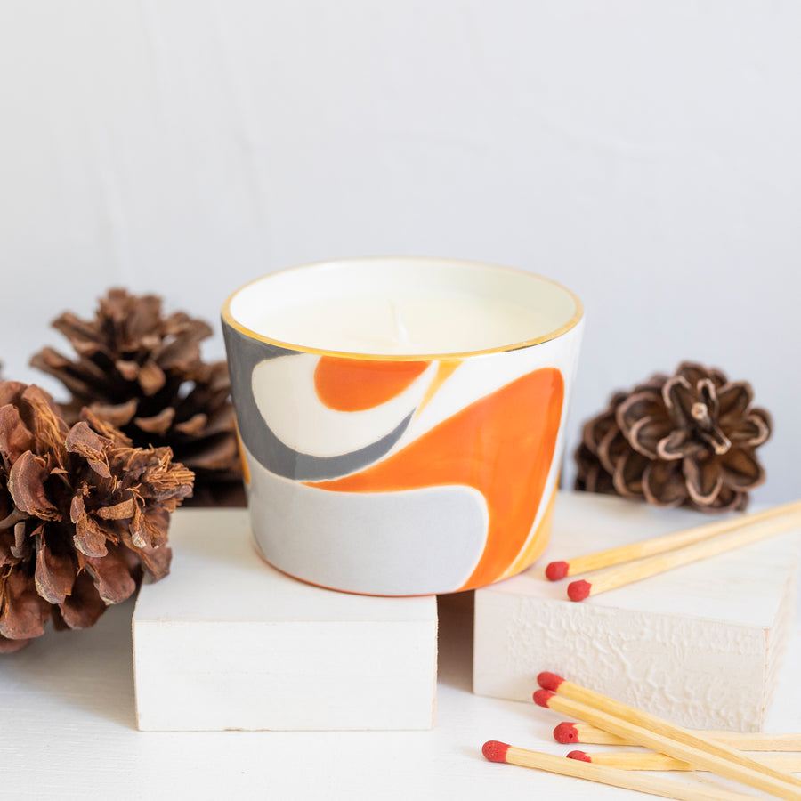 Louche Fireside Embers Single Wick Candle