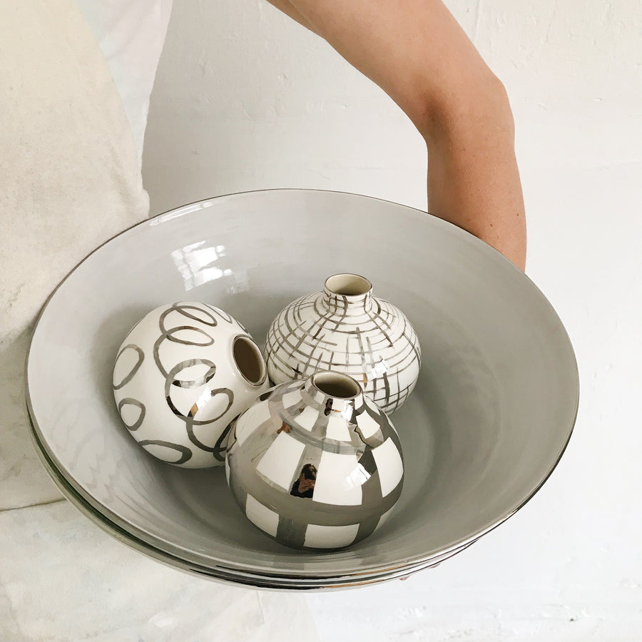 Silver Bud Vase