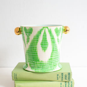 Vita Small Planter in Kelly