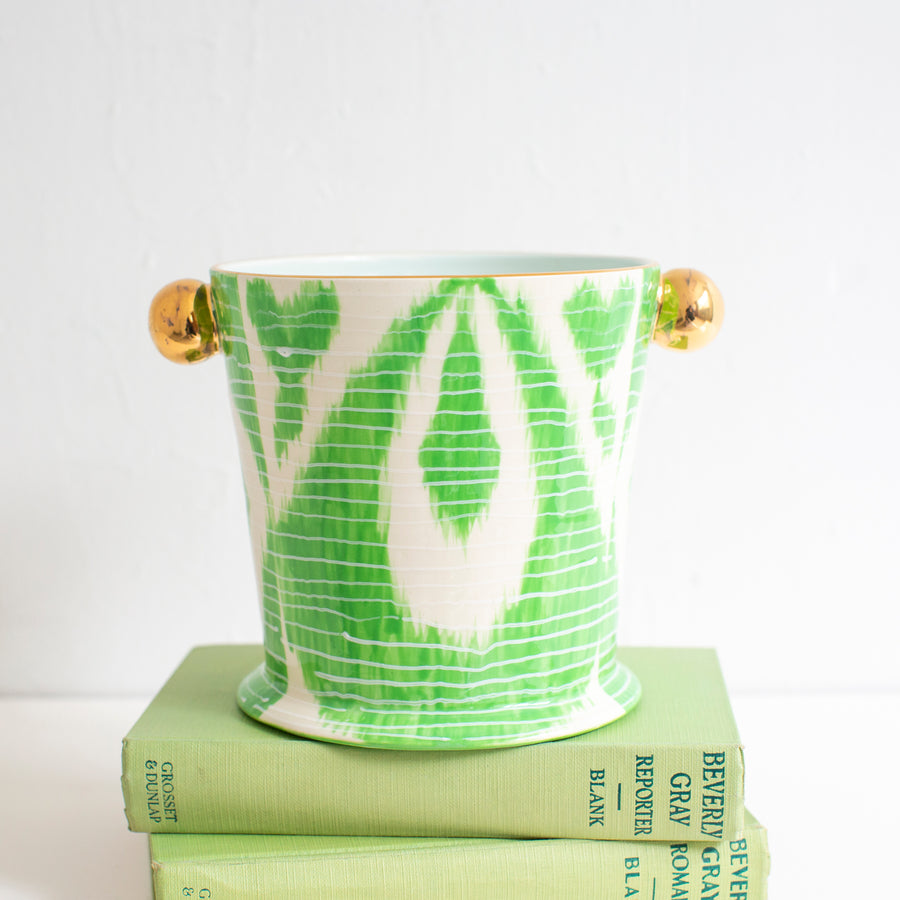 Vita Small Planter in Kelly