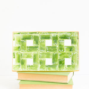 Veranda Canape Tray in Bright Kiwi