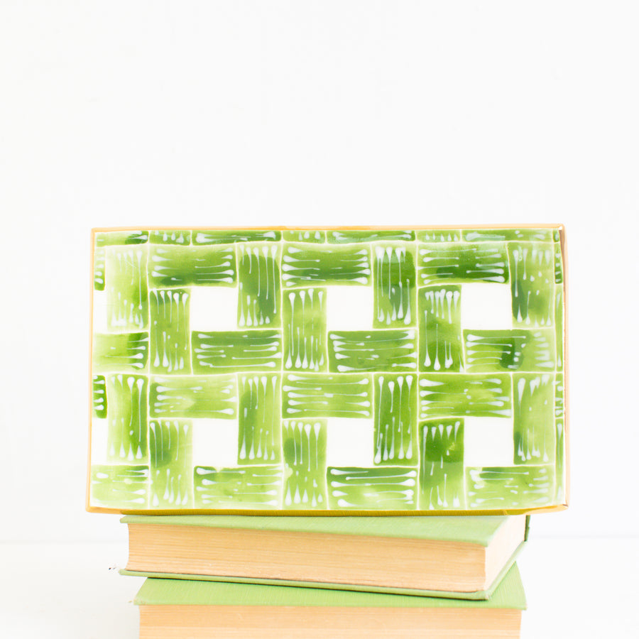 Veranda Canape Tray in Bright Kiwi