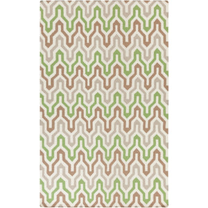 Fallon Rug, Green/Ivory