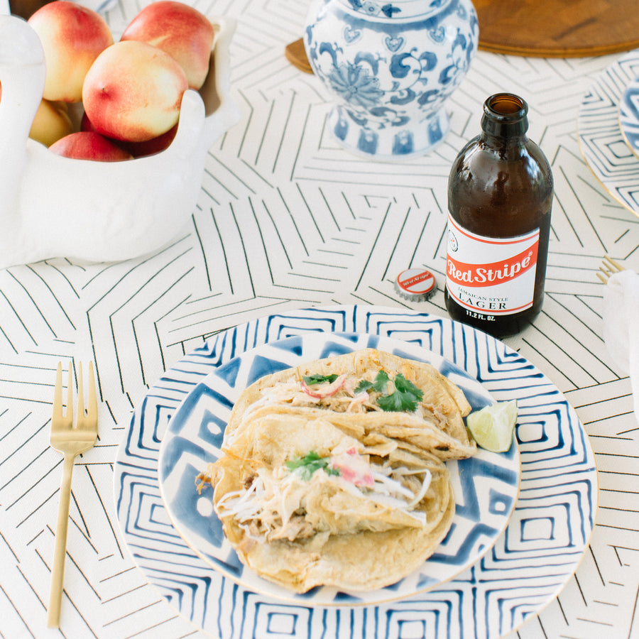 Pencil & Paper Co. Geo Dinner Plate