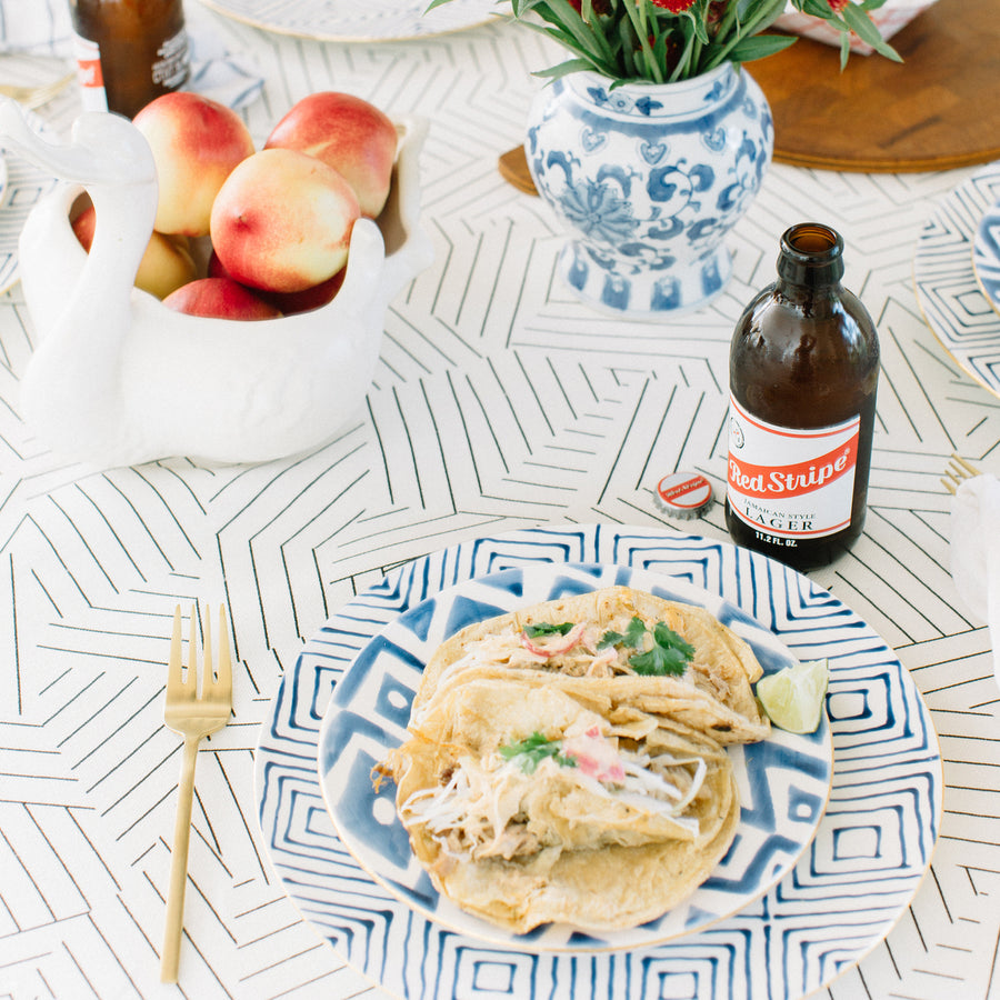 Pencil & Paper Co. Zag Salad Plate