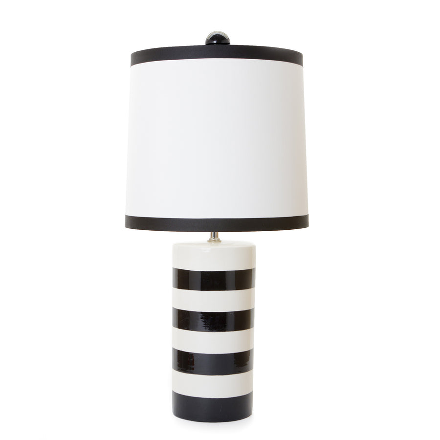Canopy Stripe Cylinder Lamp