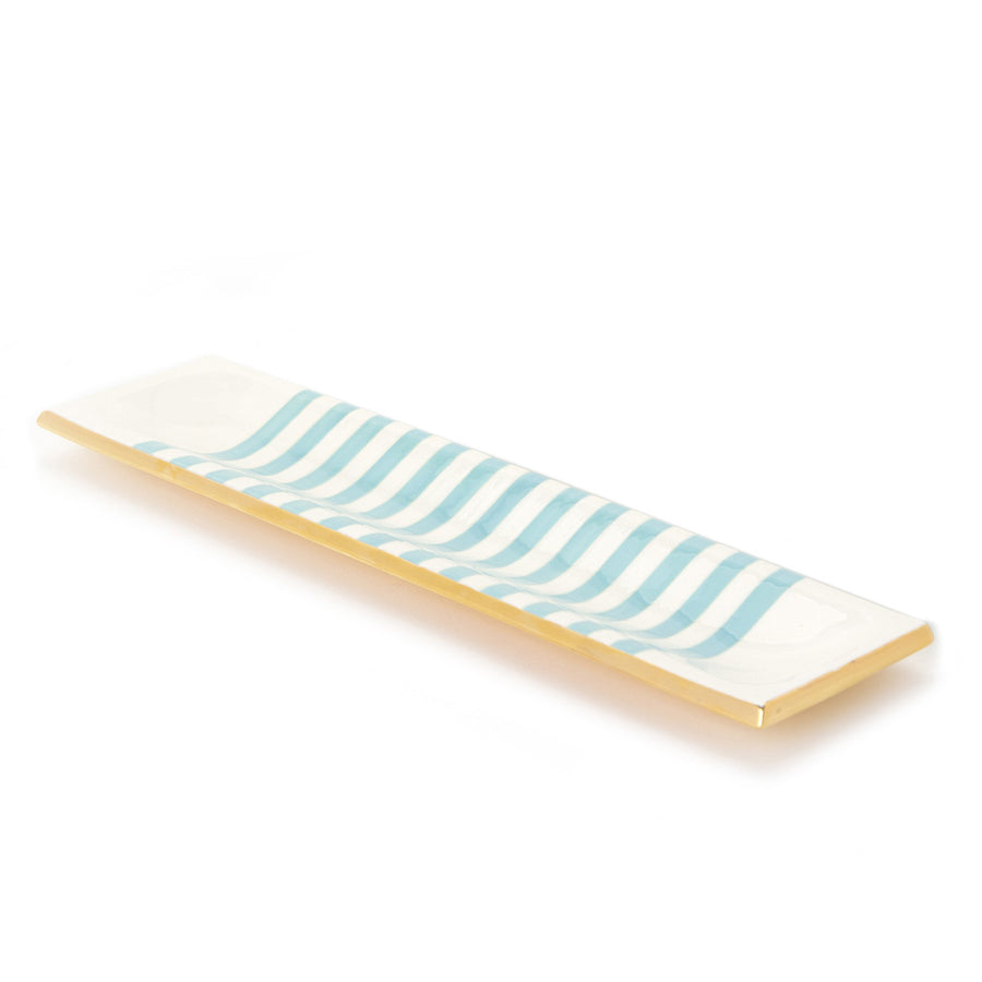 Capri Stripe Ritz Tray